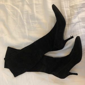 Stuart Weitzman microfiber boots